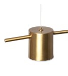 Abruzzo Lampa Wisząca Liniowa 75cm 18W Złota Gamorra ABR-LWL-GAM18W-Z