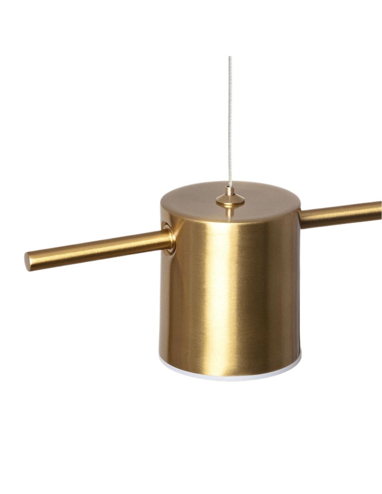 Abruzzo Lampa Wisząca Liniowa 75cm 18W Złota Gamorra ABR-LWL-GAM18W-Z