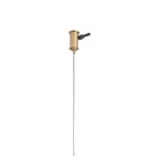 Pendant lamps - Abruzzo Linear Pendant Lamp 75cm 18W Gold Gamorra ABR-LWL-GAM18W-Z - product 6