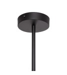 Abruzzo Lampa Wisząca Liniowa Nowoczesna Czarna 120cm Gu10 Cazzata ABR-LWL-CAZZ-B