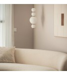 Abruzzo Lampa Wisząca Szklana Złota Zwis Cavolo ABR-LW-CAV