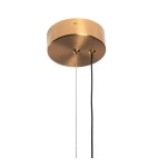 Pendant lamps - Abruzzo Glass Pendant Lamp Gold Overhang Cavolo ABR-LW-CAV - product 7