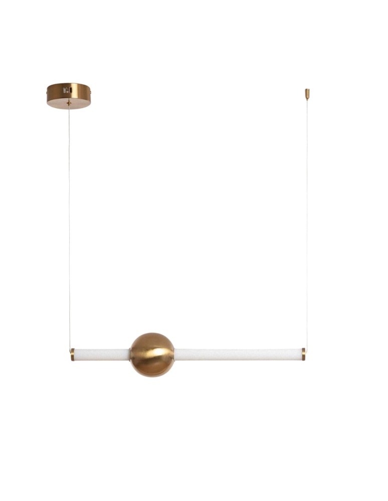 Pendant lamps - Abruzzo Linear Pendant Lamp 60cm 14W Macchinetta ABR-LWL-MACH-14W - product kolory-swiatla.pl 1