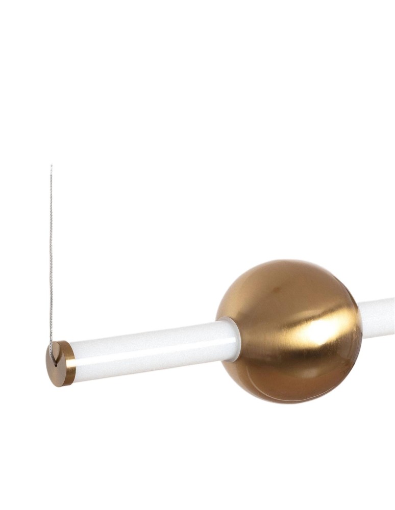 Pendant lamps - Abruzzo Linear Pendant Lamp 60cm 14W Macchinetta ABR-LWL-MACH-14W - product kolory-swiatla.pl 2