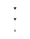 View Abruzzo Pendant Lamp Black Modern 13W Questura ABR-LW-QST-13W