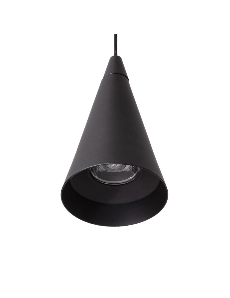 Abruzzo Lampa Wisząca Czarna Nowoczesna 13W Questura ABR-LW-QST-13W