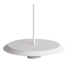 Abruzzo Lampa Wisząca okrągła Biała Ø40cm 10W Rotonde ABR-LWO-RTO-10W-B