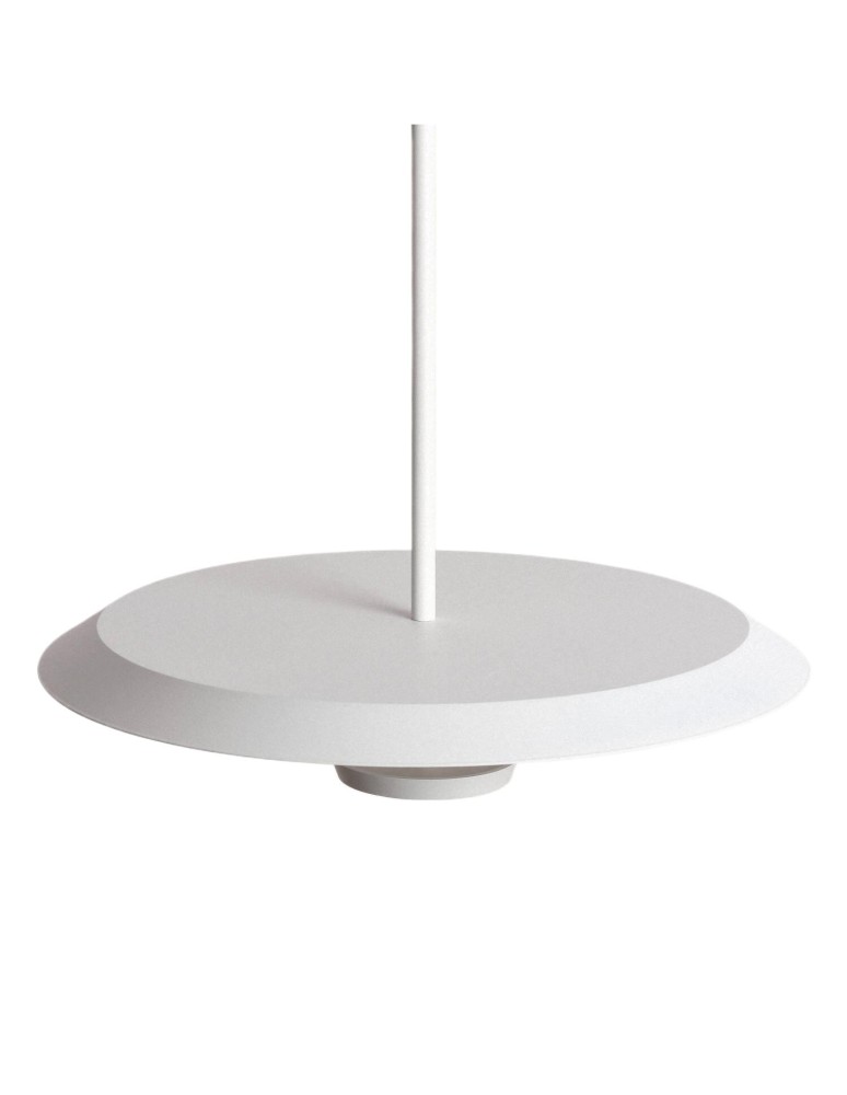 Pendant lamps - Abruzzo Round White Ø40cm 10W Rotonde Pendant Lamp ABR-LWO-RTO-10W-B - product kolory-swiatla.pl 3