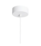 Abruzzo Lampa Wisząca okrągła Biała Ø40cm 10W Rotonde ABR-LWO-RTO-10W-B