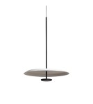 Abruzzo Lampa Wisząca okrągła Biało-czarna Ø40cm 10W Rotonde ABR-LWO-RTO-10W-BZ