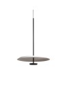 View Abruzzo Round Pendant Lamp White-Black Ø40cm 10W Rotonde ABR-LWO-RTO-10W-BZ