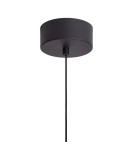 Abruzzo Lampa Wisząca okrągła Biało-czarna Ø40cm 10W Rotonde ABR-LWO-RTO-10W-BZ