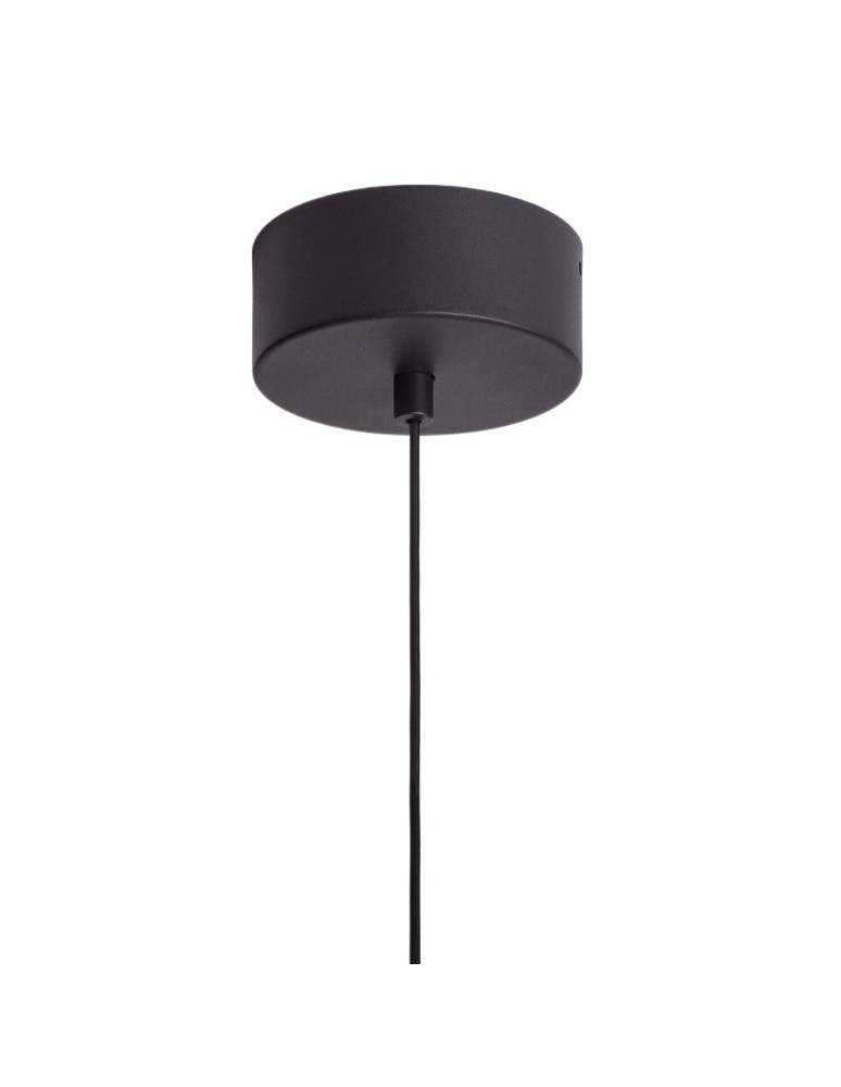 Pendant lamps - Abruzzo Round Pendant Lamp White-Black Ø40cm 10W Rotonde ABR-LWO-RTO-10W-BZ - product kolory-swiatla.pl 2