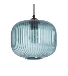 Abruzzo Lampa Wisząca Niebieska E27 Ø25cm Mandi ABR-LWK-MAD