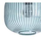 Abruzzo Lampa Wisząca Niebieska E27 Ø25cm Mandi ABR-LWK-MAD