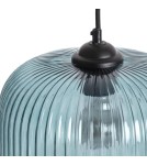 Abruzzo Lampa Wisząca Niebieska E27 Ø25cm Mandi ABR-LWK-MAD