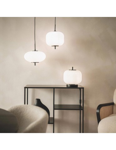 Abruzzo Glass Pendant Lampe Bronze Ø30cm E27 Culaccino ABR-LWS-CUC - product 2