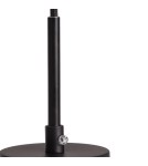 Abruzzo Lampa Wisząca Szklana Czarna Ø30cm E27 Culaccino ABR-LWS-CUC-C