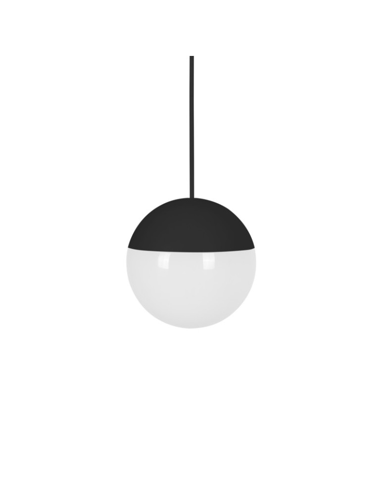 Pendant lamps - Abruzzo Metal Pendant Lamp Black 9W 2700K Mica ABR-LW-MIC-C. - product kolory-swiatla.pl 1