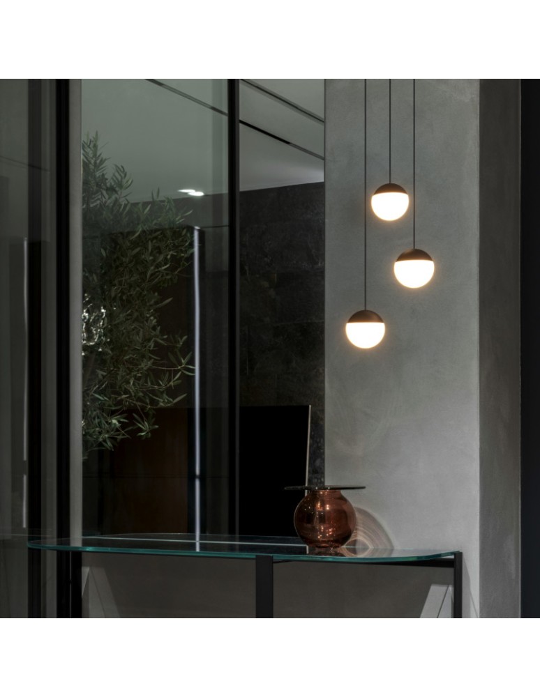 Abruzzo Lampa Wisząca Metalowa Czarna 9W 2700K Mica ABR-LW-MIC-C Abruzzo Lampa Wisząca Metalowa Czarna 9W 2700K Mica ABR-LW-MIC-C