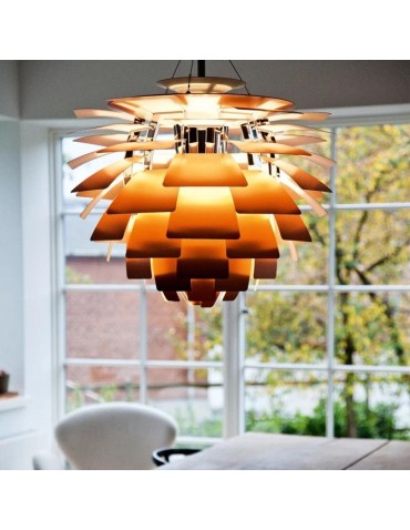 Abruzzo Lampa Wisząca Brąz Ø72cm E27 Prospettiva ABR-LW-PRO-70 - produkt 2