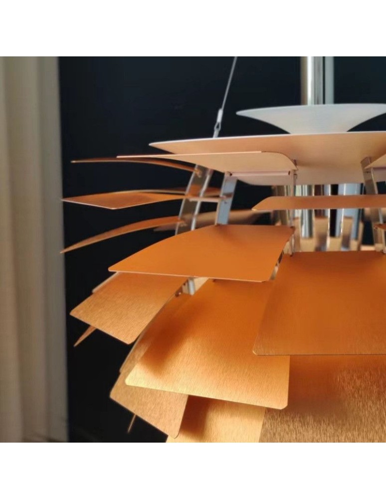 Abruzzo Lampa Wisząca Brąz Ø72cm E27 Prospettiva ABR-LW-PRO-70