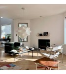 Abruzzo Lampa wisząca Biała Ø68cm L’appello ABR-LW-APP