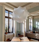 Abruzzo Lampa wisząca Biała Ø68cm L’appello ABR-LW-APP