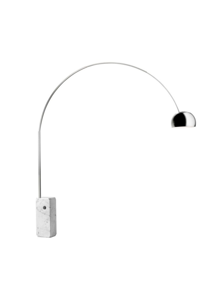Floor lamps - Abruzzo Marble-steel E27 Tirocinio Floor Lamp ABR-LP-TIR - product kolory-swiatla.pl 1