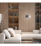 Abruzzo Lampa Podłogowa Marmur-stal E27 Tirocinio ABR-LP-TIR