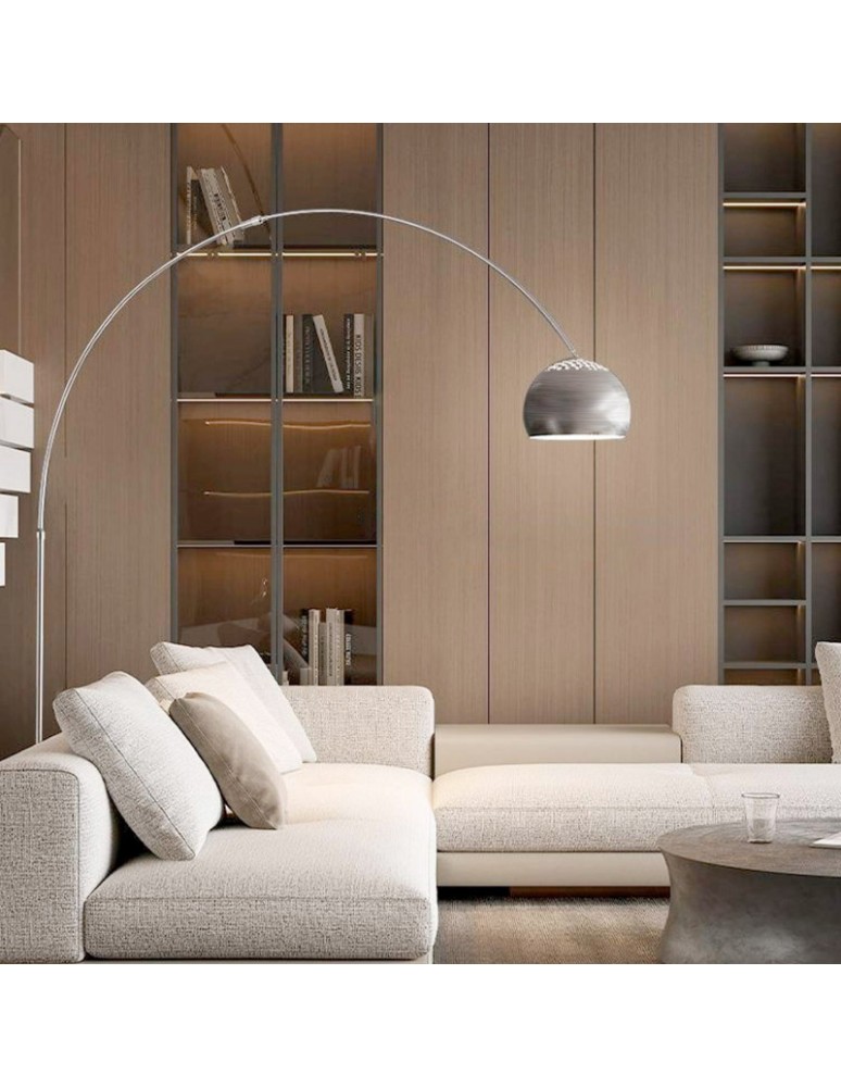 Abruzzo Lampa Podłogowa Marmur-stal E27 Tirocinio ABR-LP-TIR