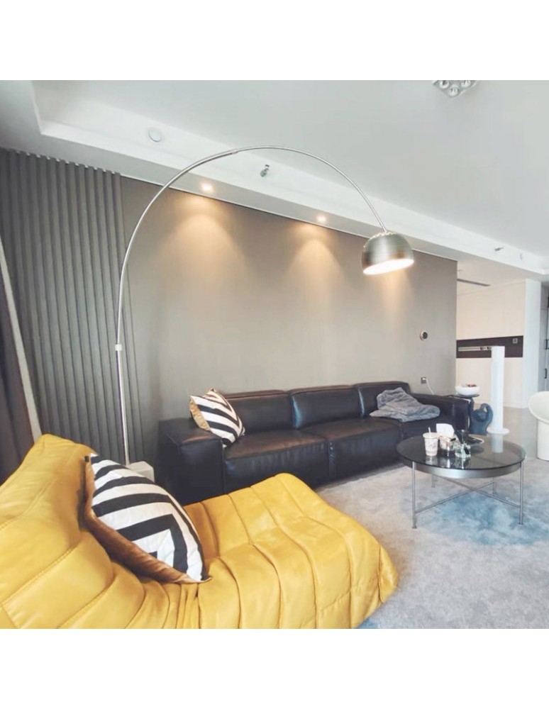 Abruzzo Lampa Podłogowa Marmur-stal E27 Tirocinio ABR-LP-TIR