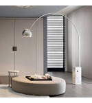 Abruzzo Lampa Podłogowa Marmur-stal E27 Tirocinio ABR-LP-TIR