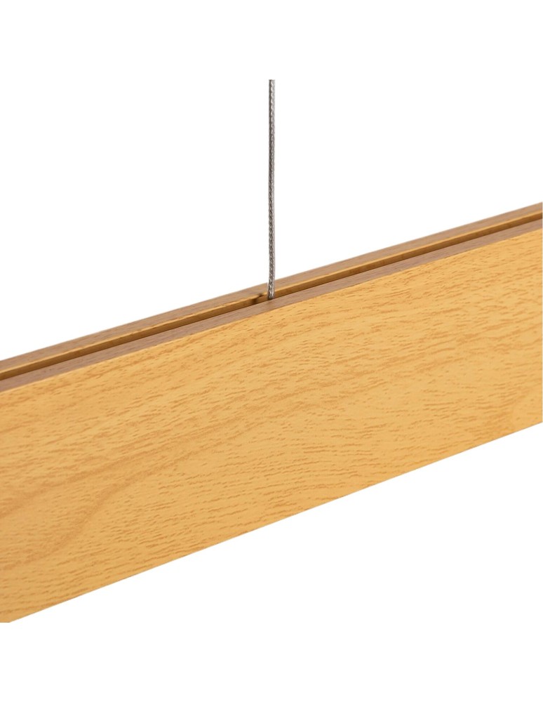 Pendant lamps over the island - Abruzzo Wooden Pendant Lamp 24W Dimmable 120cm Stufetta ABR-LP-STF - product kolory-swiatla.pl 4