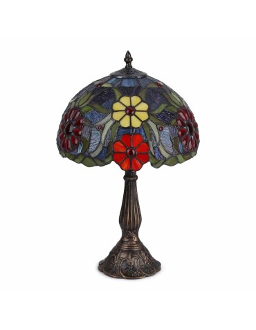 Abruzzo Lampa Stołowa Szklany Witraż E27 Capolavoro ABR-LS-CAPO1 - produkt 2