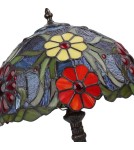 Abruzzo Lampa Stołowa Szklany Witraż E27 Capolavoro ABR-LS-CAPO1