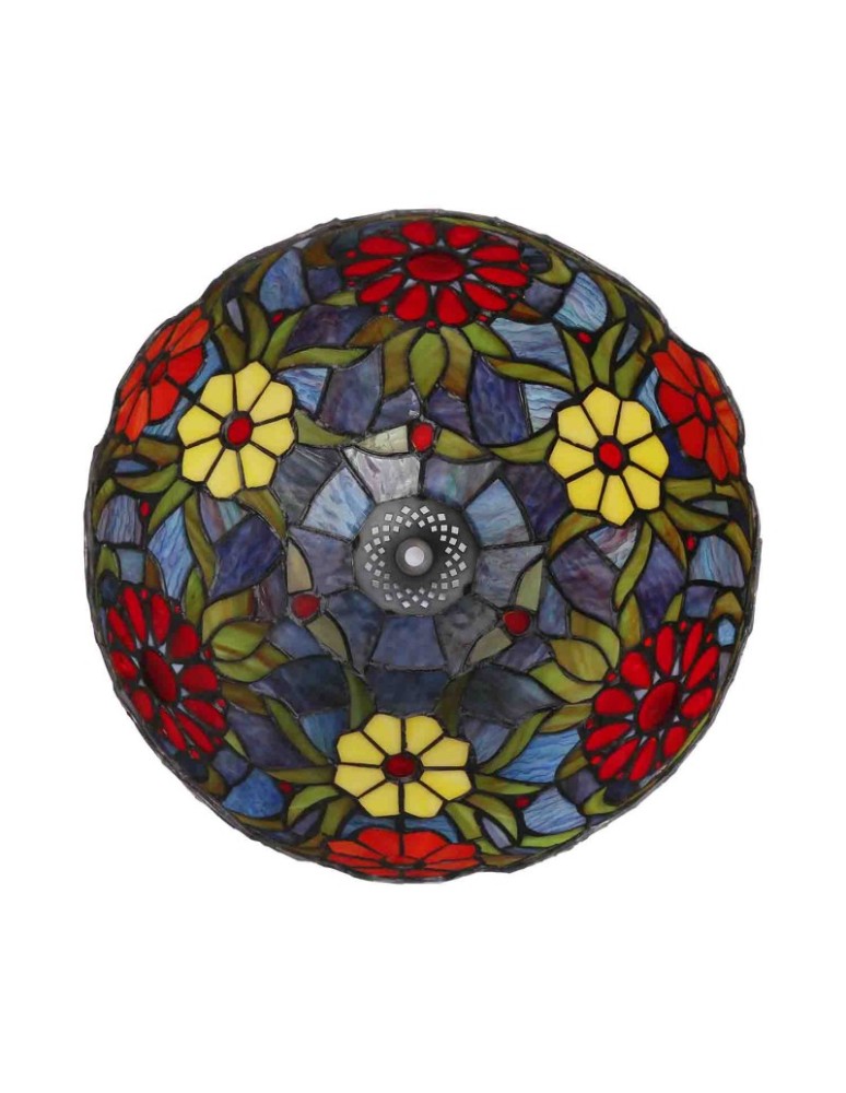 Abruzzo Lampa Stołowa Szklany Witraż E27 Capolavoro ABR-LS-CAPO1