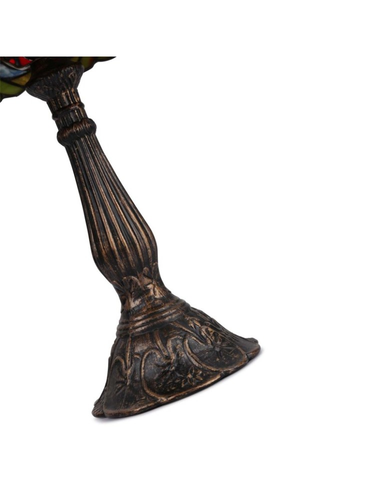 Abruzzo Lampa Stołowa Szklany Witraż E27 Capolavoro ABR-LS-CAPO1