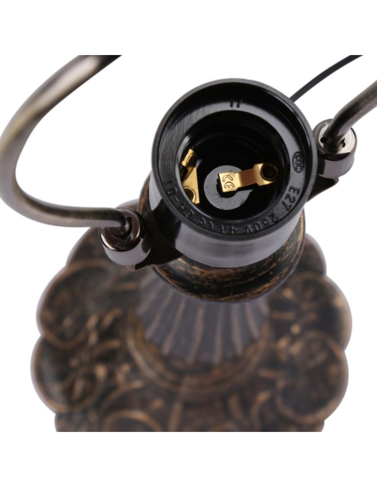 Abruzzo Lampa Stołowa Szklany Witraż E27 Capolavoro ABR-LS-CAPO1