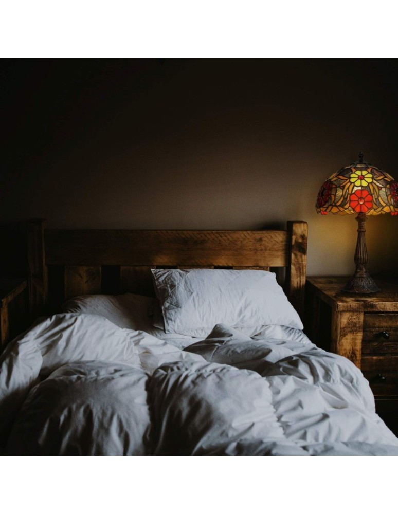 Table lamps - Abruzzo Stained Glass E27 Table Lamp Capolavoro ABR-LS-CAPO1 - product kolory-swiatla.pl 12