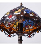 Abruzzo Lampa Stołowa Szklany Witraż E27 Capolavoro ABR-LS-CAPO2