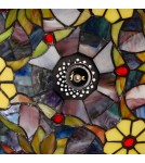 Pendant lamps - Abruzzo Glass Stained Glass Pendant Lamp E27 Capolavoro ABR-LW-CAPO1 - product 4