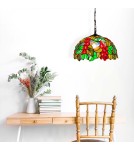 Abruzzo Lampa Wisząca Szklany Witraż E27 Capolavoro ABR-LW-CAPO2