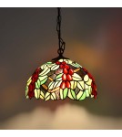 Pendant lamps - Abruzzo Glass Stained Glass Pendant Lamp E27 Capolavoro ABR-LW-CAPO2 - product 6