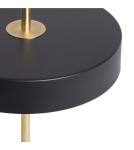 Abruzzo Lampa Stołowa Led 3,6W z przełącznikiem Czarna Tenor ABR-LBT-C