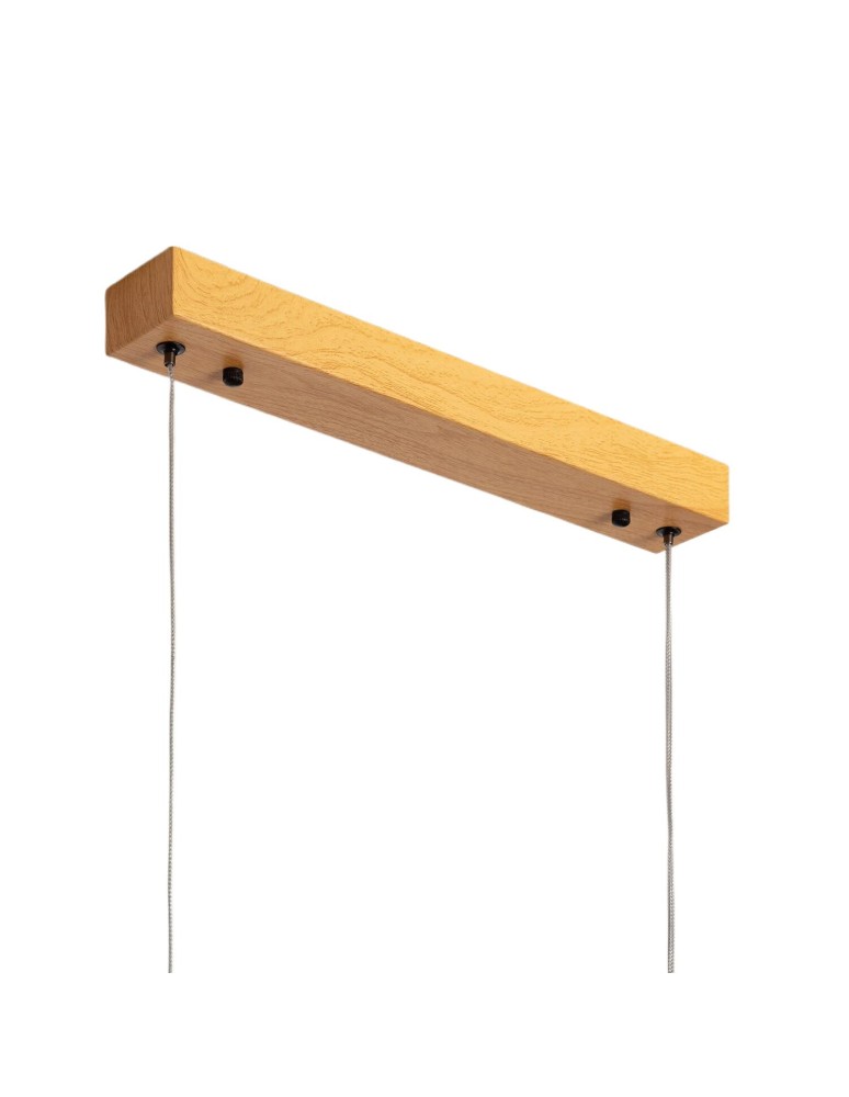 Abruzzo Lampa Liniowa 30W CCT 2800-5000K Imitacja drewna Metalowa Vanguard ABR-LLV-30CCT-120-D