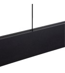 Abruzzo Lampa Liniowa CCT 2800-5000K Czarna Metalowa Vanguard ABR-LLV-30CCT-120-C