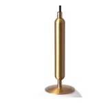 Abruzzo Lampa Wisząca szklana Kula Ø15cm Złota Sigma ABR-LWSO-15S