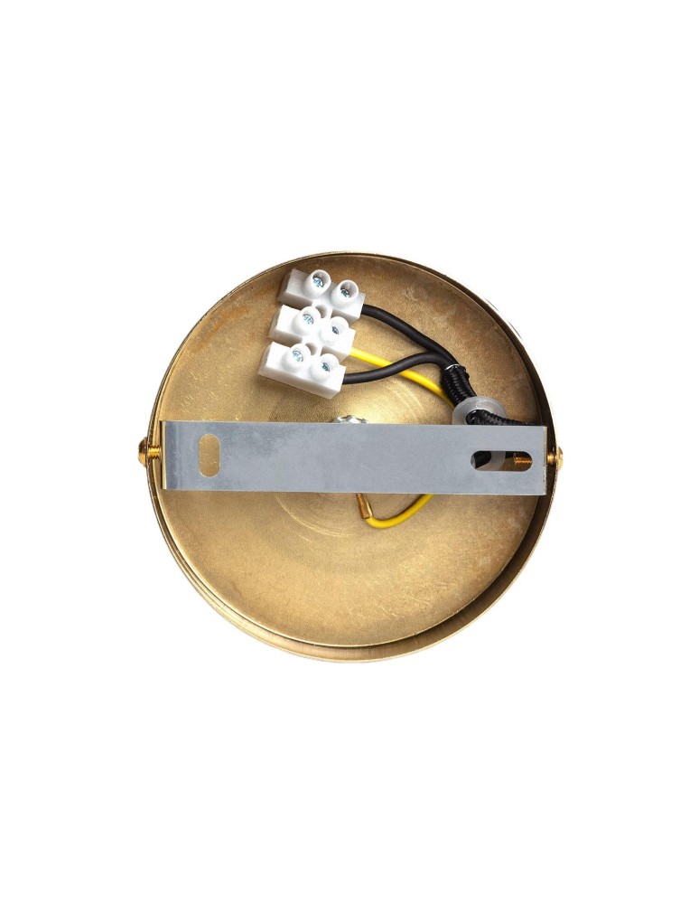 Abruzzo Lampa Wisząca szklana Kula Ø15cm Złota Sigma ABR-LWSO-15S