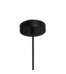 Abruzzo Lampa Wisząca Retro Loft Czarna 36cm E27 Patrone ABR-RRP-SZ-E27